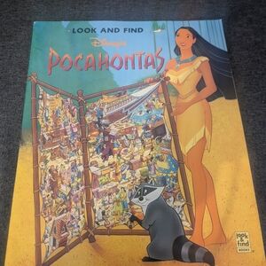 Disney Pocahontas Look and Find Book